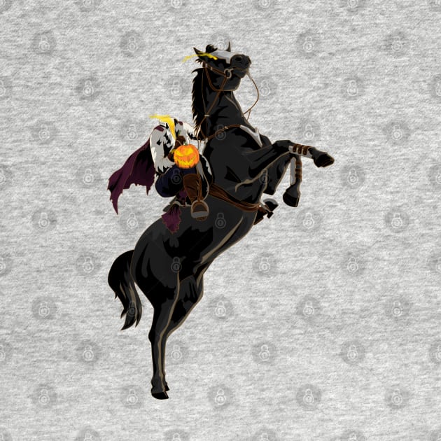 Headless Horseman by Sticker Steve